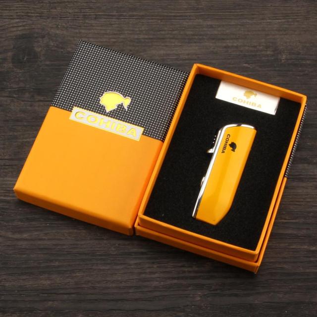 COHIBA Snake Mouth Shape Cigar Lighter