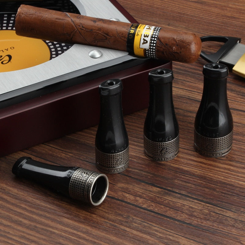 Galiner Cigar Ashtray Holder w/ 4 Sizes Ring