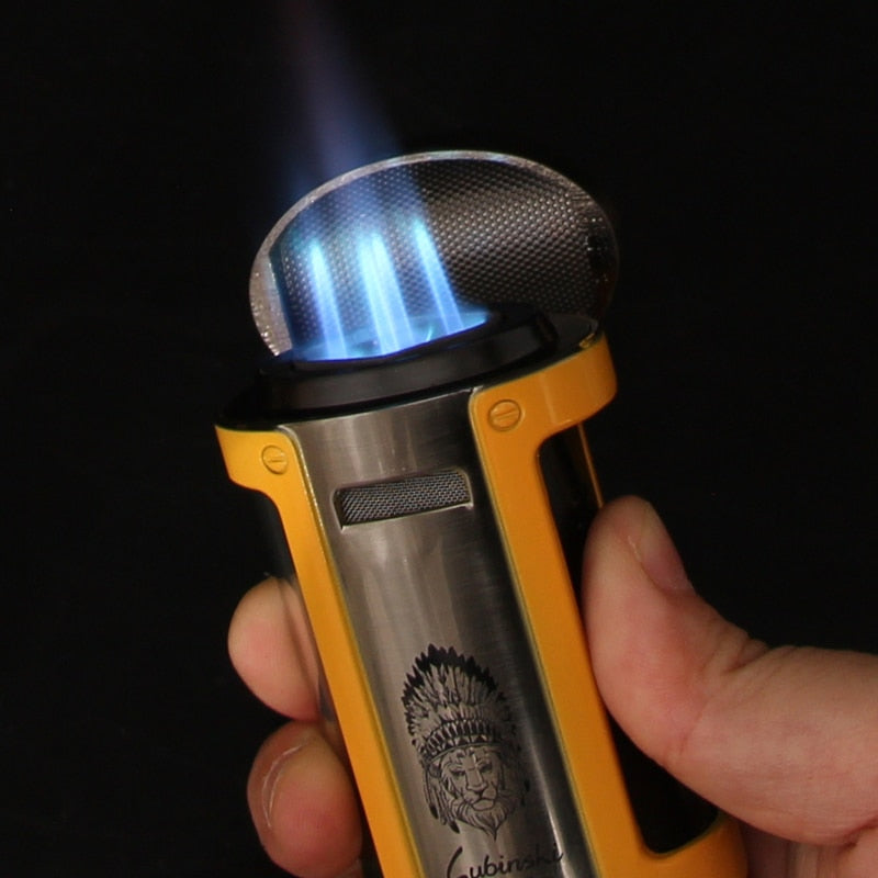 LUBINSKI Torch Lighter w/ Case and Gift Box